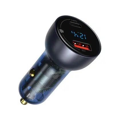 Acefast car charger 101W 2x USB Type C / USB, PPS, Power Delivery